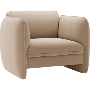 Křeslo Micadoni Béžové sametové křeslo Georgia