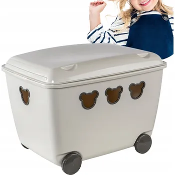 Úložný box Krabička na hračky BranQ 53,4x37x39,8 cm bílá