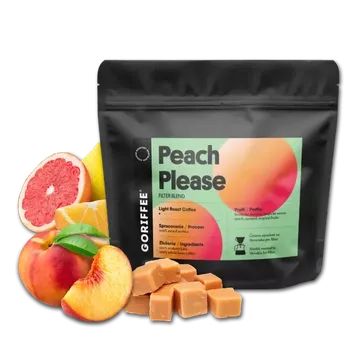 Káva Goriffee PEACH PLEASE BLEND | Výběrová káva | 250g | Zrnková - 100% Arabika
