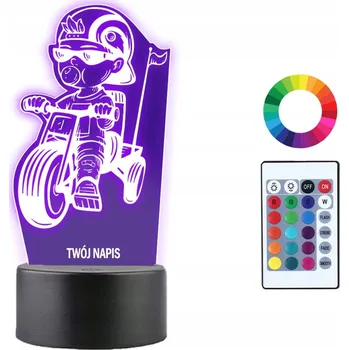 Lampička Noční lampa Plexido vícebarevná