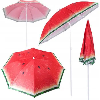 Stínicí technika Klasický slunečník Ikonka červený 150 x 190 cm