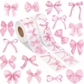 Obraz Scrapbookové Samolepky na roli Vtipné memy Mašle 500 kusů