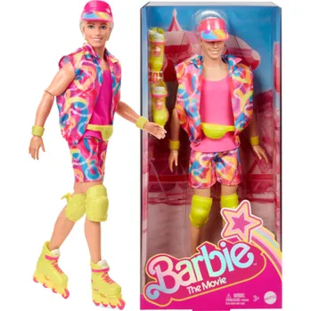 Mattel Barbie Sada Ken na bruslíchThe Movie + příslušenství