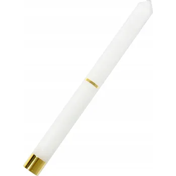 Svíčka Tradiční parafínová svíčka bez vůně Quo Vadis 1 ks