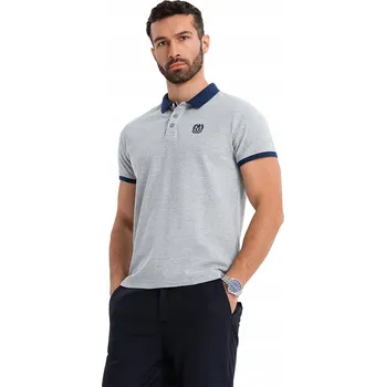 Pánská košile Pánská polokošile Ombre OM-POSS-0105 velikost M