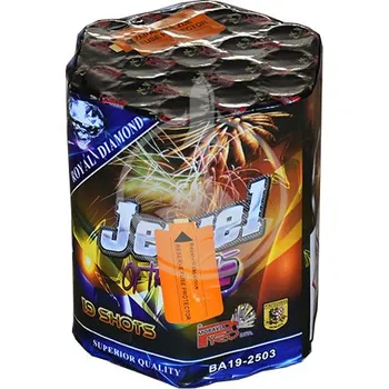 Zábavní pyrotechnika Fontána Jewel + 18 ran