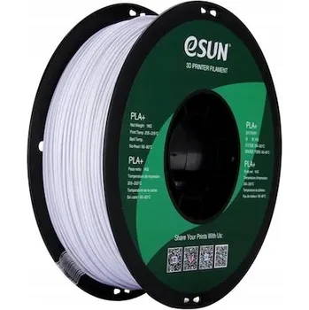 Filament ESun PLA+ filament studená bílá 1.75 mm 1 kg papírová cívka