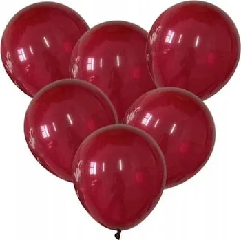 Balónek LATEXOVÉ BALÓNKY 12" BORDO VINNÁ ČERVEŇ 100 KS