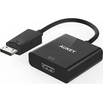 Video kabel Adaptér PŘEVODNÍK AUKEY DISPLAYPORT HDMI FULLHD