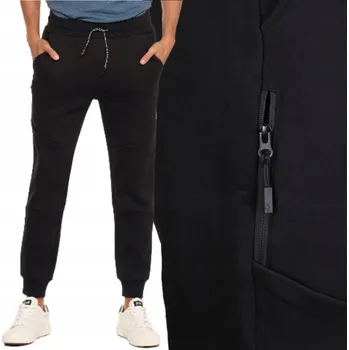 Pánské bavlněné tepláky klasického střihu jogger s kapsami MORAJ M