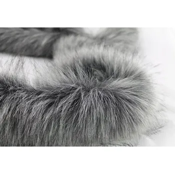 Tkanina kožešina 1330 g/m² šířka 80 cm šedá