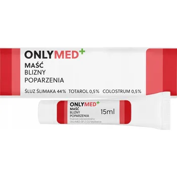 Bylinná léčivá mast Mast Onlymed na jizvy s hlemýždím slizem 15 ml