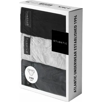 Slipy Pánské slipy Atlantic 3BMP-322 L 3 ks