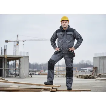 montérky CXS Kalhoty TEODOR WINTER CXS pas Velikost 54 šedá/černá