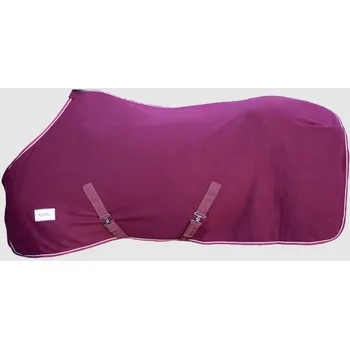 Vybavení pro koně KENTAUR Deka fleece ECO s křížovým zapínáním boró 135
