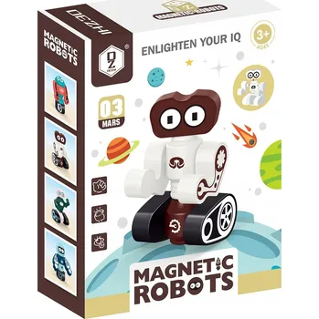 ostatní stavebnice Stavebnice Askato Magnetický robot 7