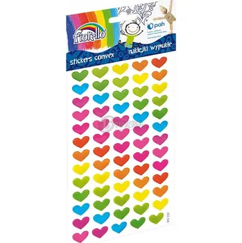 samolepka Samolepky srdíčka vypouklé GR-NP139 Fiorello