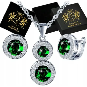 Náhrdelník Stříbrná Sada Stříbro K Narozeninám Výročí Svátek