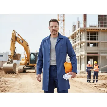 Zdravotnický plášť CXS Plášť VENCA CXS, modrý Velikost 60 modrá