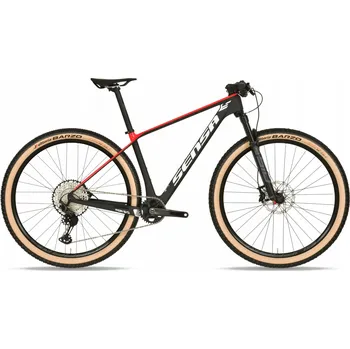 Horské kolo Horské kolo MTB Sensa FIORI EVO ELITE RED-ON-BLACK CARBON, rám 19 palců, kola 29", vícebarevné