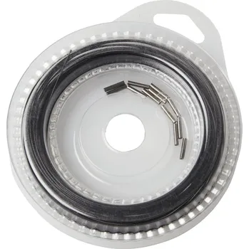 Kinetic Ocelové Lanko Steel Trace & Crimps 10 m Nosnost: 20 lbs