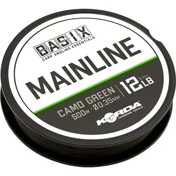 Korda Vlasec Basix Mainline 500 m Průměr: 0,40 mm