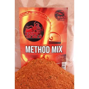Návnadová surovina Black Carp Method mix 2 kg Příchuť: Krill-Oliheň