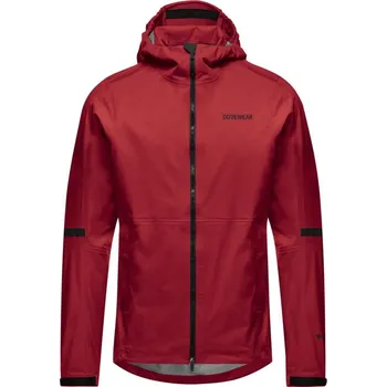 Cyklistická bunda Bunda Gore Lupra 2.0 Gore-Tex pánské s kapucí utility red L