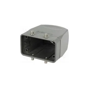 Elektrický konektor Kryt pro konektory HDC velikost 10B na kabel na dvě páky