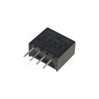 Měnič napětí Převodník DC/DC 1W Uvst 4,5÷5,5V 24VDC SIL4 7x11,7x10mm