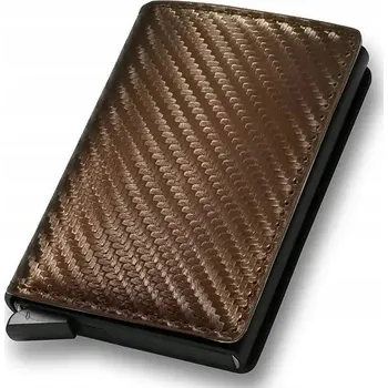 Peněženka MINI WALLET Izmael Meg - Tmavě Hnědá KP-25393