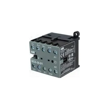 Stykač Stykač 3-pólový Pomocné kontakty NC 12VDC 6A NO x3 BC6