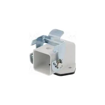 Elektrický konektor Kryt pro konektory HDC Pouz velikost 3 Zajištění se západkou