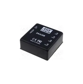 Elektroinstalační materiál Převodník DC/DC 30W Uvst 9÷18V Uvýst 12VDC Uvýst2 -12VDC