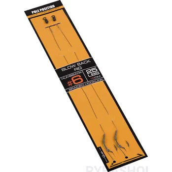 Rybářský háček Strategy Návazec Blow Back Rig 2ks Velikost: 8