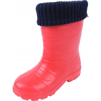 Pracovní obuv Červeno-granátové holínky ASPEN LEMIGO velikost 29 EU