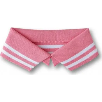 Límeček z BIO bavlny v růžové barvě s bílou proužkou vel.M 473M82C/13