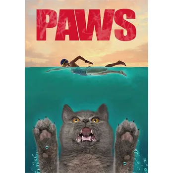 Obraz Plakát Vincent Hie Paws 10,5 x 14,8 cm