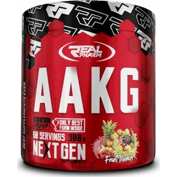 Aminokyselina Arginin v prášku Real Pharm AAKG 300g Real Pharm 300 g citronová příchuť