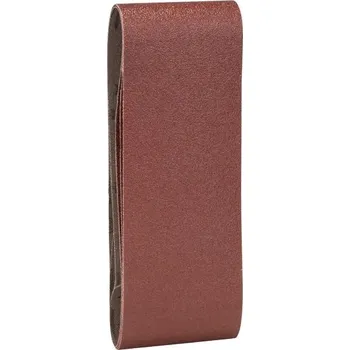 Brusný papír BOSCH hobby Bosch 3dílná sada brusných pásů pro pásové brusky, červená kvalita (2609256206)