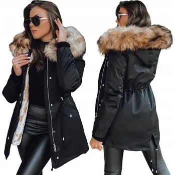 Dámská parka DStreet dámská bunda parka s kapucí ty3947 velikost M