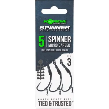 Rybářský háček Korda Háček Spinner Hook Section Velikost háčku: 5
