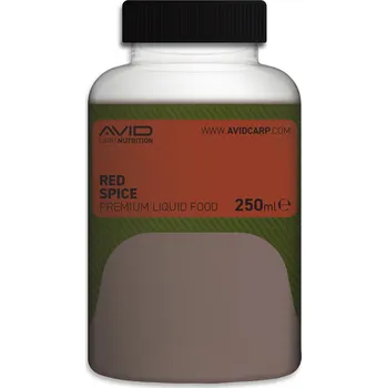 Návnadová surovina Avid Carp Nutrition Red Spice Liquid Food 250ml
