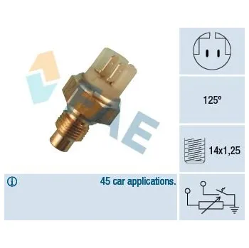 Čidlo automobilu Snímač, teplota chladiva FAE 34040