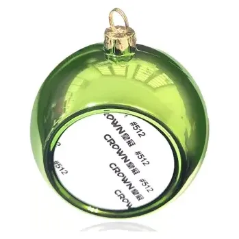 Vánoční ozdoba Vánoční ozdoba s fotkou Zelená