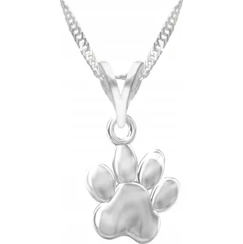 Náhrdelník Řetízek zlatý náhrdelník 925 Úsměv Emotikon