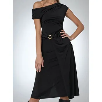 Dámské šaty Sinsay - Midi šaty - černá - 953IP-99X - 953IP-99X-XXL