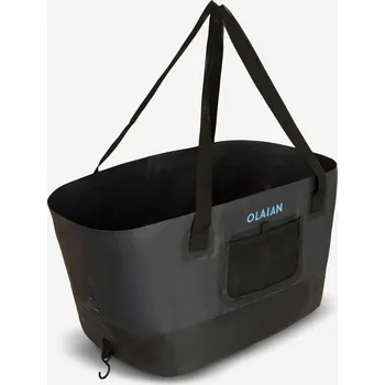 DECATHLON Pružné vědro na surf s univerzálním použitím ČERNÁ