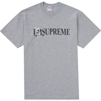 Pánská móda Supreme Skull Tee Heather Grey Velikost: L