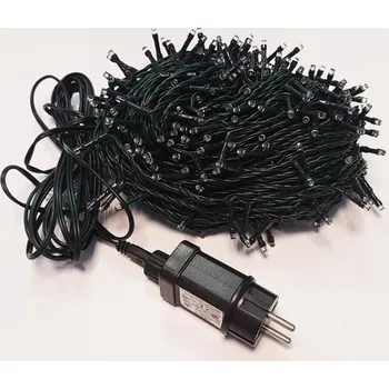 Vánoce VOR 21M - vánoční osvětlení, 21m vánoční světelný řetěz venkovní, IP44, svit bílá studená a bílá teplá, 8 programů. Barva svitu: růžová